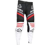 Acerbis MX Linear Lugo Motocross Pants, black-white, size 32 for Men