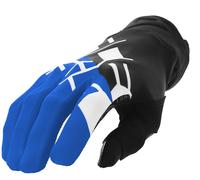 Acerbis MX Linear Motocross Gloves, black-blue, size S for Men