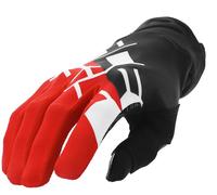 Acerbis MX Linear Motocross Gloves, black-red, size S for Men