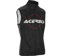 Acerbis MX Linear Softshell waterproof Motocross Vest, black-grey, size 2XL for Men