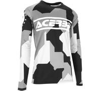 Acerbis MX Linear Sumbawa Motocross Jersey, black-grey, size XL for Men