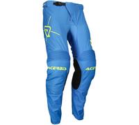 Acerbis MX Track Inc Graphic Motocross Pants, blue-yellow, size 34 for Men