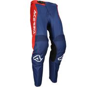 Acerbis MX Track Inc Racing Motocross Pants, white-red-blue, size 28 for Men