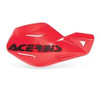 Acerbis MX Uniko Hand Guard, white/red, One size