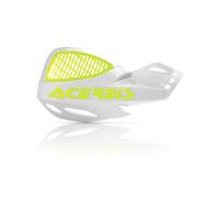 Acerbis MX Uniko Vented Handguards White/Neon Yellow