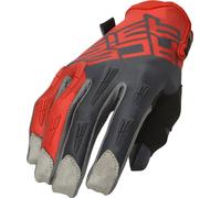 Acerbis MX X-H Motorcycle Gloves, grey/red, size L