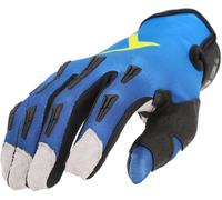 Acerbis MX X-P 2.0 Logo Motocross Gloves, blue-yellow, size XL for Men