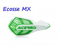 ACERBIS NEW X-FUTURE VENTED HAND GUARDS White/Green Motocross KX KXF KDX