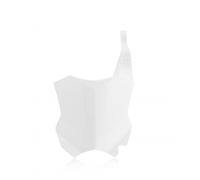 Acerbis Number Board For Kawasaki KX 250 F 2017-2025 KX 450 F 2016-2025 White