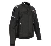 Acerbis On Road Ruby Ladies Motorcycle Textile Jacket, black/white, size L