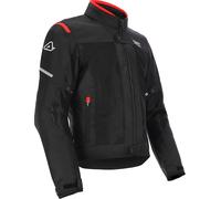 Acerbis On Road Ruby Motorcycle Textile Jacket, black/red, size XL