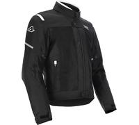 Acerbis On Road Ruby Motorcycle Textile Jacket, black/white, size XL