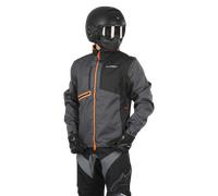 Acerbis One Enduro Jacket Black/OrangeM Black,Orange