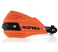 Acerbis Orange Motorcycle Handguards, Vehicle Specific Fit, Front Outer, Bolt-On