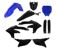 Acerbis Plastic Fairing Kit Black/Blue Yamaha YZ 250 F 2024 0025468.316