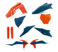 Acerbis Plastic Fairing Kit Blue/Orange KTM SX 125 2019 2020 2021 2022