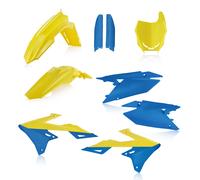 Acerbis Plastic Fairing Kit Yellow/Blue Suzuki RM-Z 250 2019 2020-2024