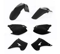 Acerbis Plastic Kit Black Kawasaki KX 125 2T 2003 2004-2008 0007518.090