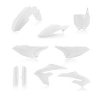 Acerbis Plastic Fairing Kit White Yamaha YZ 65 2018-2024 0023526.030