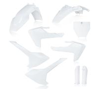 Acerbis Plastics Kit For Husqvarna TC65 2017 2018 2019 2020 2021 2022 2023 White