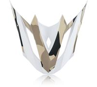 Acerbis Profile 4 Helmet Peak, grey-white for Men