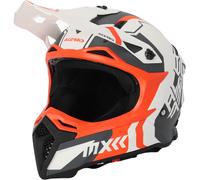 Acerbis Profile 5 Motocross Helmet, white/orange, size S (55/56)