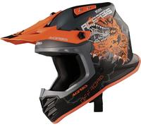 Acerbis Profile Rex Kids Motocross Helmet, black matt/orange, size Y/S (47/48)