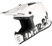 Acerbis Profile White Youth Motocross Helmet, white, size L