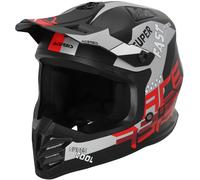 Acerbis Profile Youth Motocross Helmet, black-red, size L