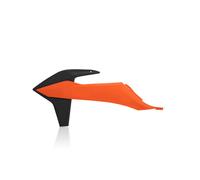 Acerbis Radiator Rad Scoops Orange Black For KTM SX-F 450 2019-2022