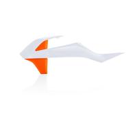 Acerbis Radiator Scoops For KTM SX85 2018-2024 Orange White