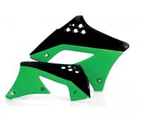 Acerbis Radiator Scoops For Kawasaki KX 250 F 2009 2010 2011 2012 Black Green