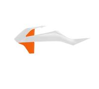 Acerbis Radiator Scoops For KTM SX85 2018-2024 White Orange