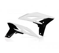 Acerbis Radiator Scoops For Yamaha YZF250 2010 2011 2012 2013 White Black