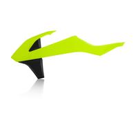 Acerbis Radiator Scoops KTM SXF250 SXF350 SXF450 2016-18 Fluro Yellow Black