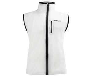 Acerbis Rain Dek Pack Rain Vest, white, size M for Men