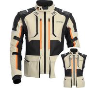 Acerbis Rally Pro, textile jacket 3XL Beige/Black/Orange