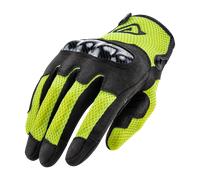 Acerbis Ramsey My Vented Motorcycle Gloves, black-yellow, size M for Men