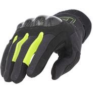 Acerbis Ramsey My Vented Pro Mesh Motorcycle Gloves, black-yellow, size 3XL for Men