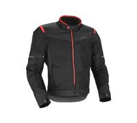 Acerbis Ramsey Vented 2.0 CE Black/Red Summer Motorcycle Jacket
