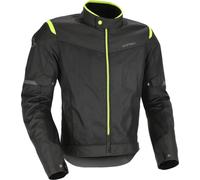 Acerbis Ramsey Vented 2.0 Mesh Motorcycle Textile Jacket, black/yellow, size XXL