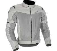 Acerbis Ramsey Vented 2.0 Mesh Motorcycle Textile Jacket, light grey, size M