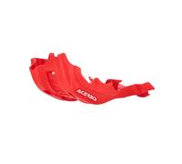 HONDA CRF 450 R RX 2021-2025 ACERBIS PLASTIC SKID GLIDE PLATE SUMP GUARD RED