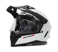 Acerbis Rider Solid Youth Motocross Helmet, white, size M