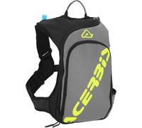 Acerbis Sather Logo 9L Hydration Backpack, black/grey, One size