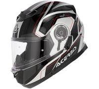 Acerbis Serel Graphic Helmet, black/silver matt, size XS (53/54)