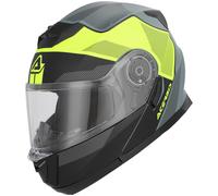 Acerbis Serel Logo Helmet, black-grey-yellow, size M for Men