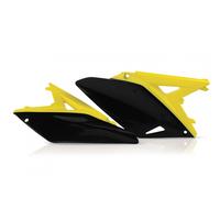 Acerbis Side Panels For Suzuki RMZ250 2010 2011 2012 2013 2014 Yellow Black