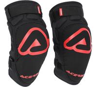 Acerbis Soft Logo Youth Knee Protectors, red