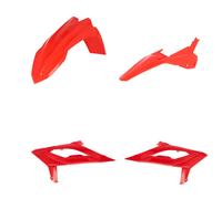 Acerbis Standard Plastics Kit For Beta RX 300 2023 2024 RX 450 2023 Red